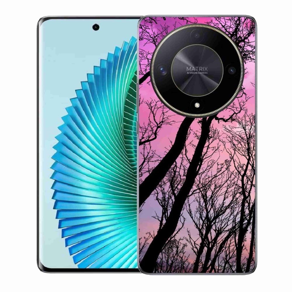 Gél tok mmCase a Honor Magic 6 Lite 5G számára - kidőlt fák