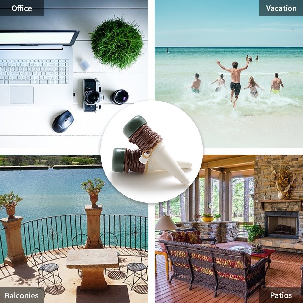 Automatikus csepegtető öntözőrendszer virágcserepekhez