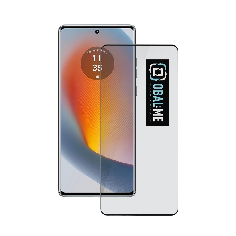 CSOMAG:ME 5D edzett üveg Motorola Edge 50 Fusion Fekete