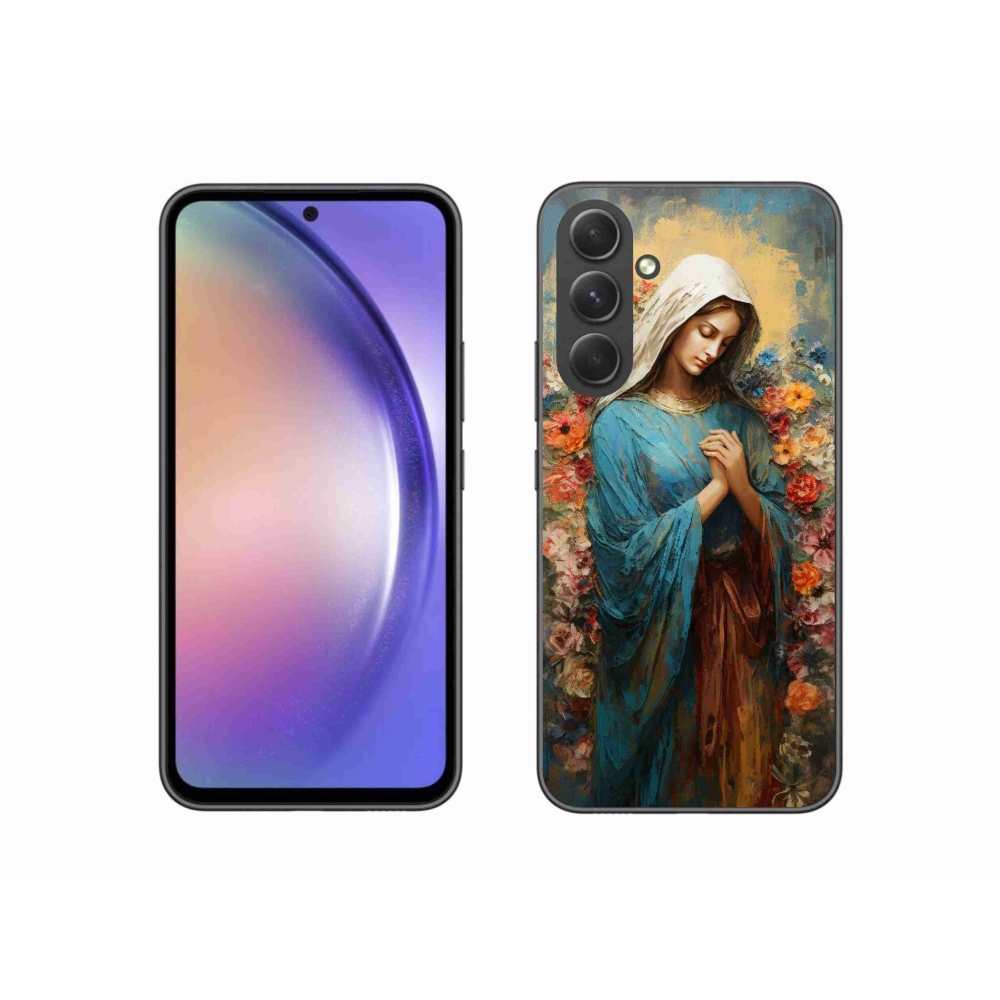 Zselés borítás mmCase Samsung Galaxy A54 5G - szent nőhöz