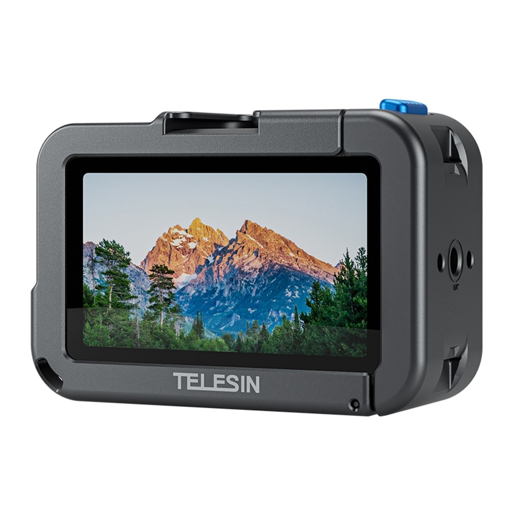 TELESIN alumínium védőkeret DJI Osmo Action 5 Pro, 4 és 3 kamerákhoz