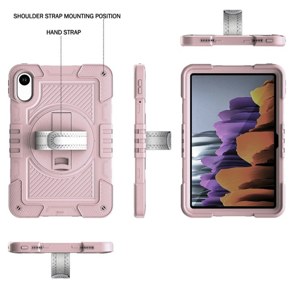 Strape tartós borítás kézi markolattal és pánttal Xiaomi Redmi Pad 2 - rózsaarany