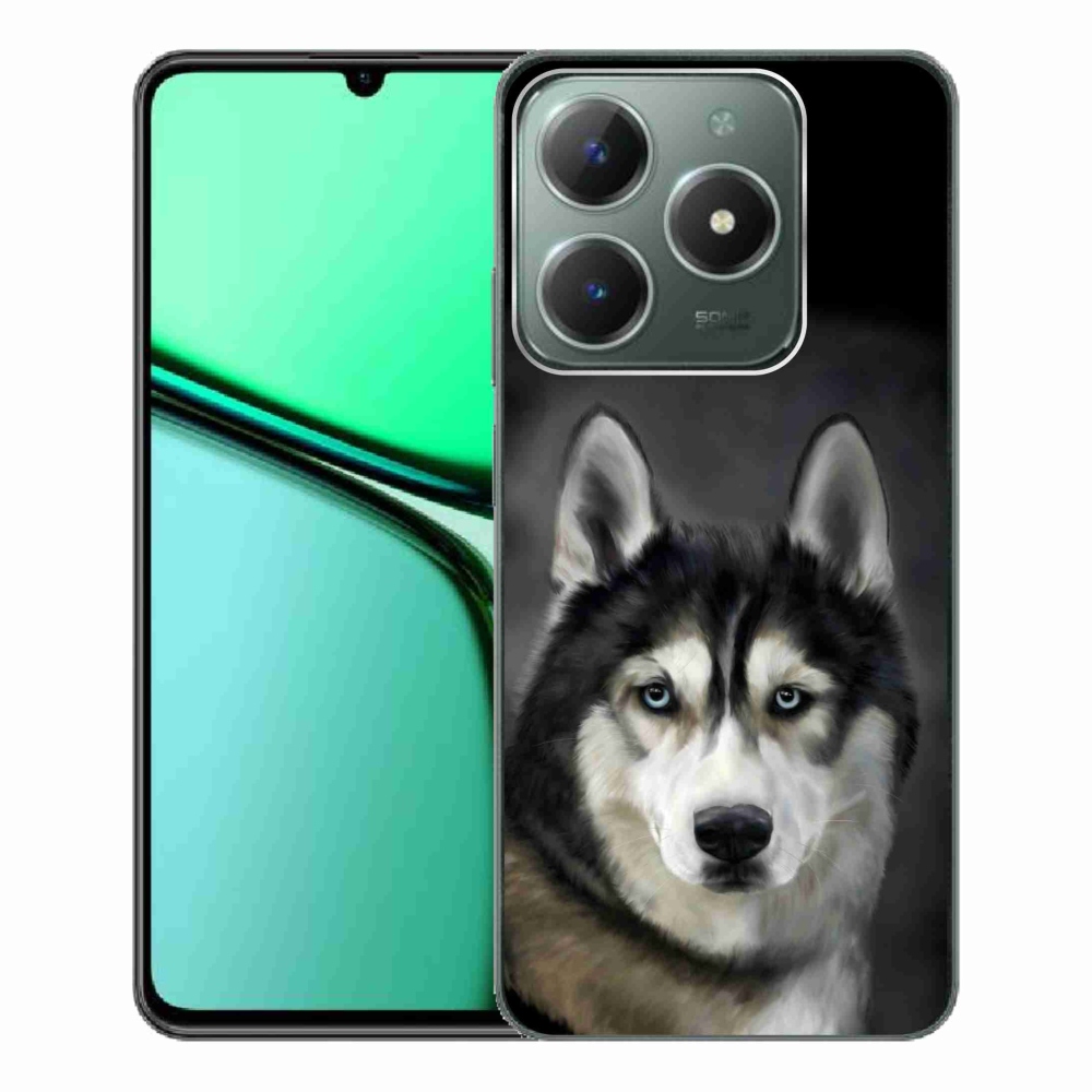 Gél tok mmCase a Realme C61 készülékhez - husky
