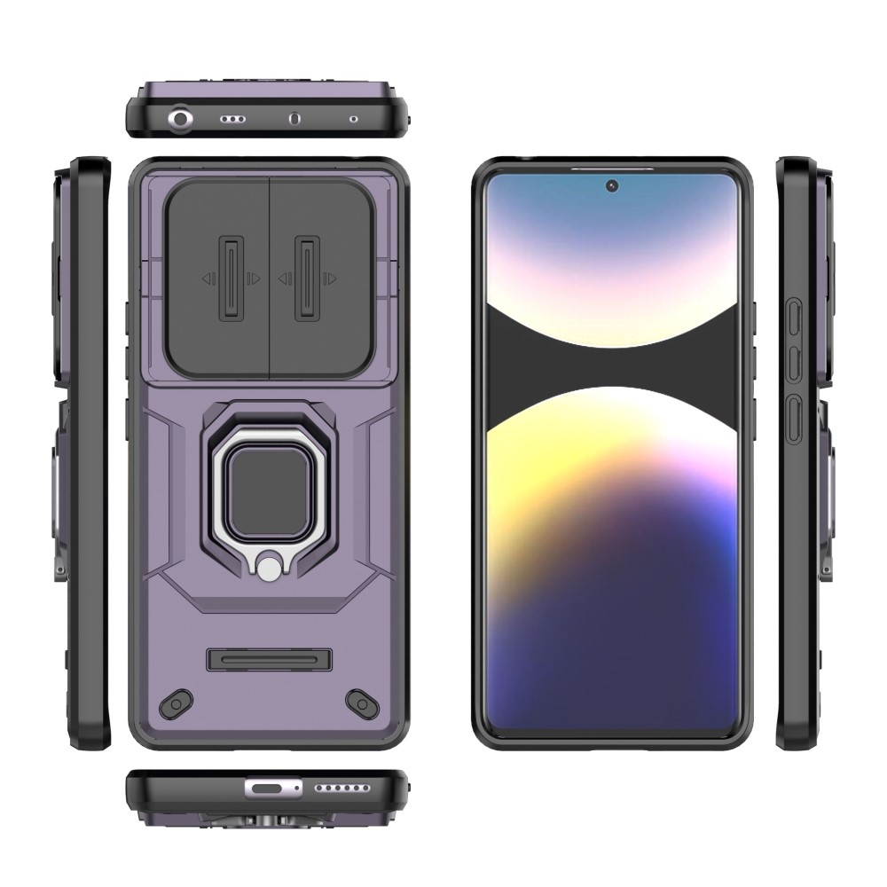 Lencseálló borítás Xiaomi Redmi Note 14 Pro készülékhez - lila