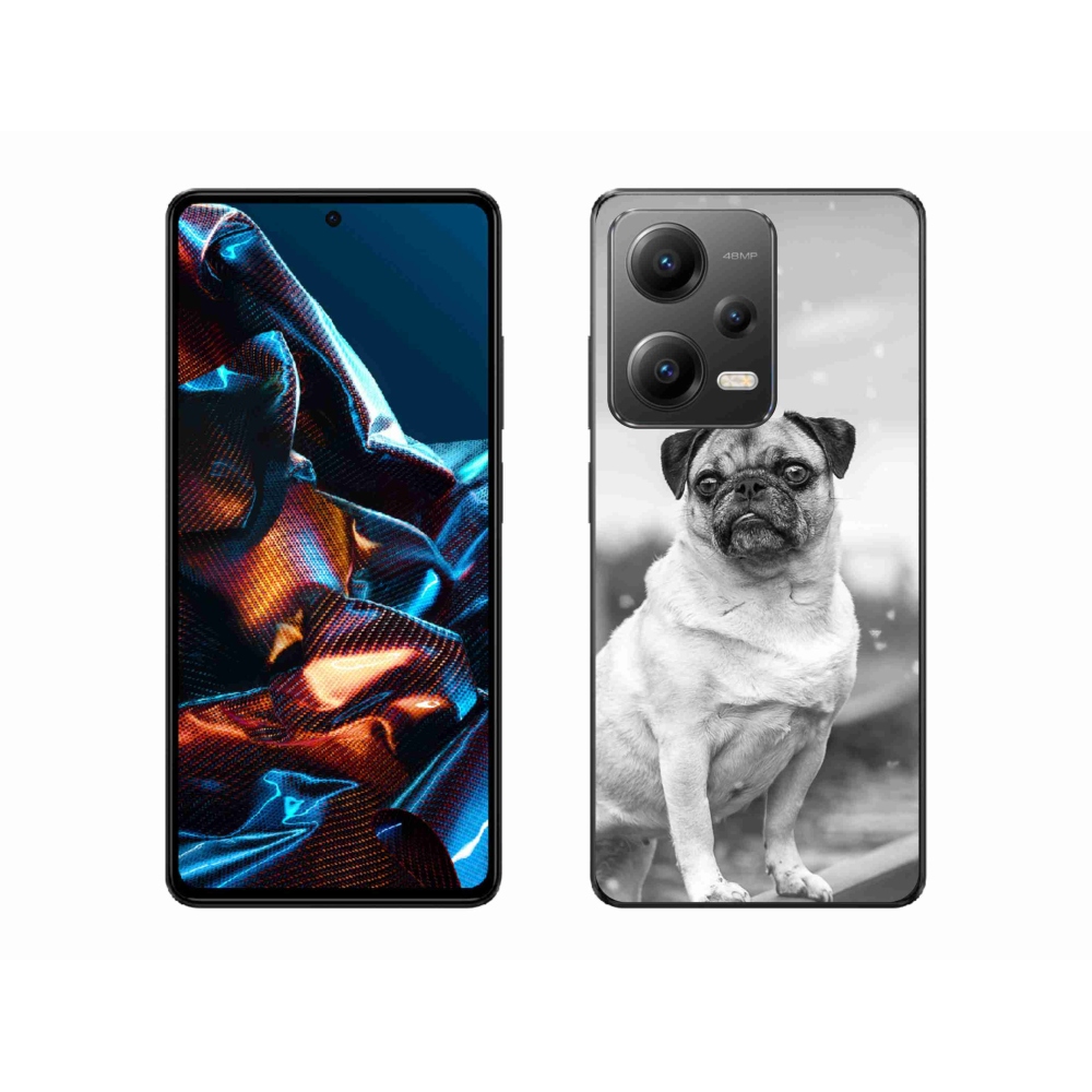 Gél tok mmCase a Xiaomi Redmi Note 12 Pro 5G-hez - mopsz