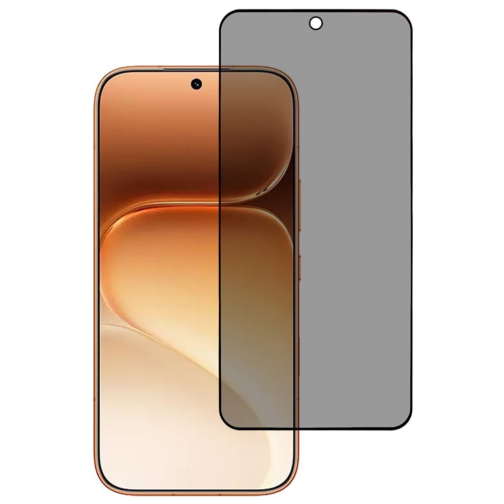AMS Privacy teljes képernyős edzett üveg a Honor 600 Pro 5G/Honor 600 5G készülékeken