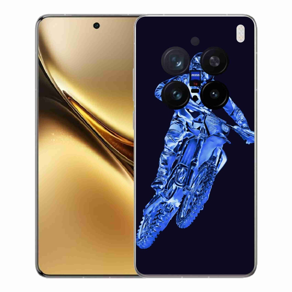 Zselés borítás mmCase a Vivo X200 Pro 5G-hez - motocross 1