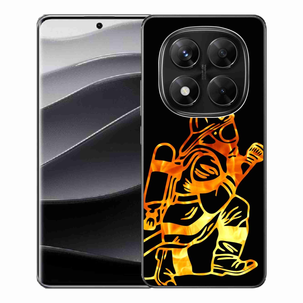 Gél borítás mmCase a Xiaomi Redmi Note 14 Pro 5G/Poco X7 5G - tűzoltó 1