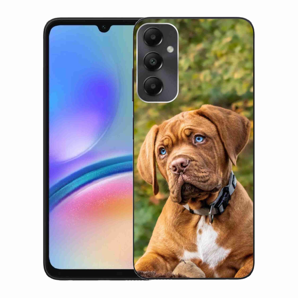 Zselés borítás mmCase Samsung Galaxy A05s készülékhez - kölyökkutyakék