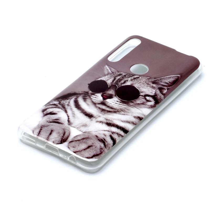 Állati zselés tok mobil Huawei P Smart Z - macska