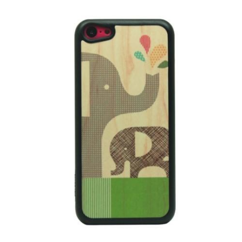 Anime műanyag tok iPhone 5C készülékhez - elefánt