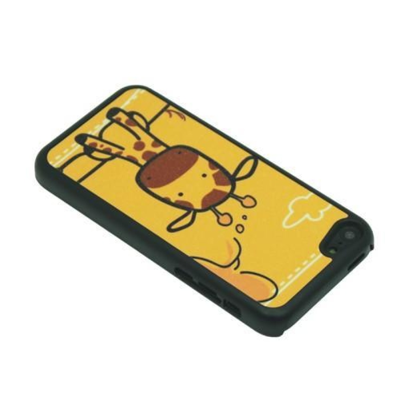 Anime műanyag tok iPhone 5C készülékhez - zsiráf