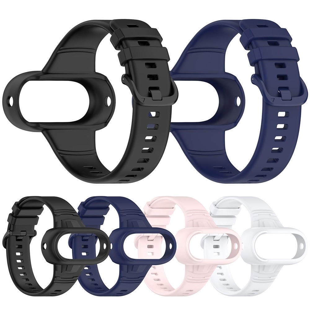 Szilikon keret csuklópánttal Insta360 GO 3 / GO 3S / GO 2 készülékhez - fekete