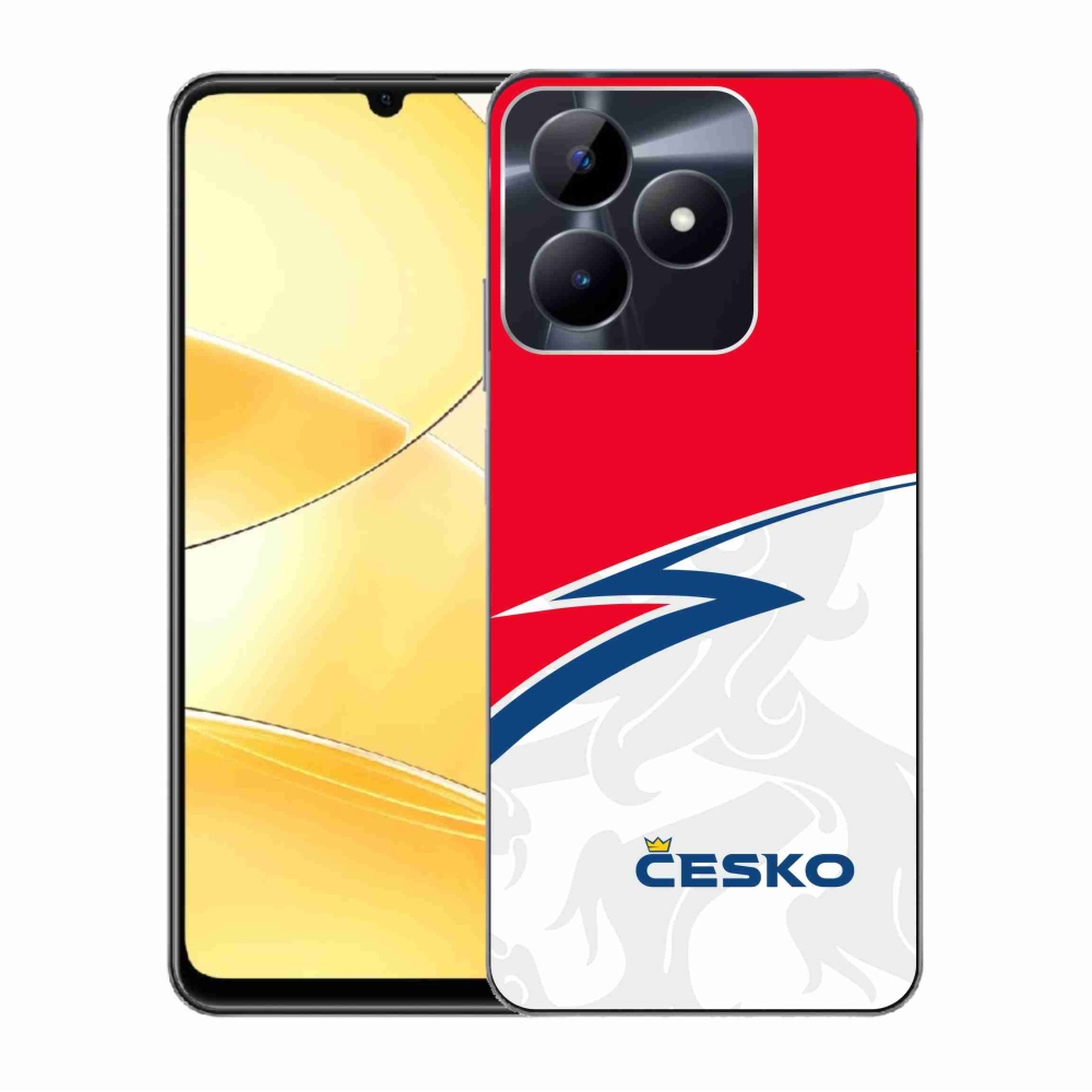 Zselés borító mmCase a Realme C51/C53 készülékhez - Csehország