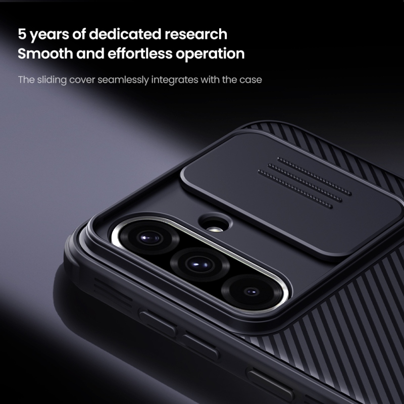 Nillkin CamShield PRO hátlap Samsung Galaxy A36 5G sötétzöld