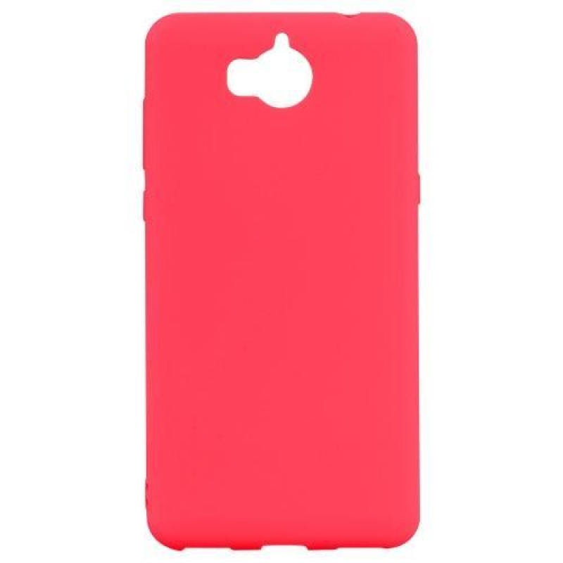 Anti-printing zselés tok Huawei Y6 (2017) - piros