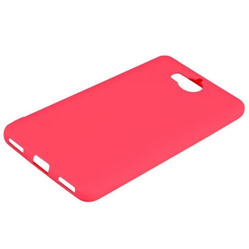 Anti-printing zselés tok Huawei Y6 (2017) - piros