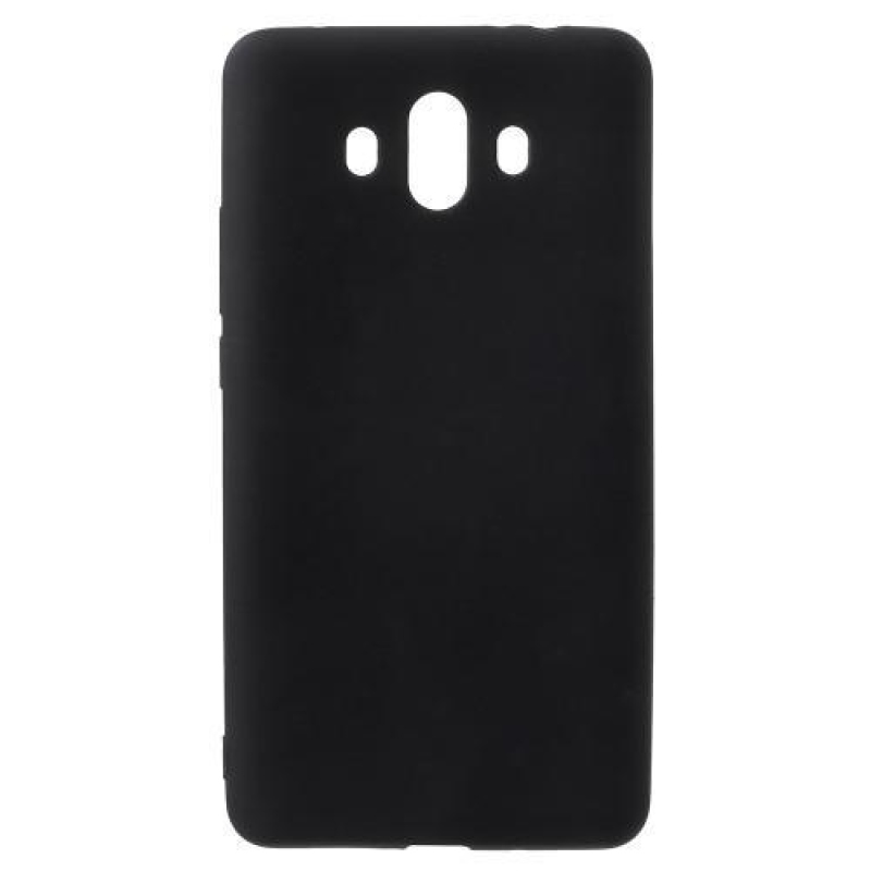 Nyomdafestés elleni zselés tok Huawei Mate 10 - fekete