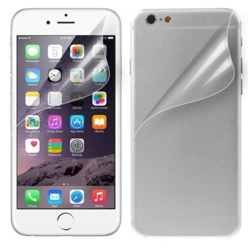Elülső és hátsó tükröződésmentesítő fólia az iPhone 6 / 6s készülékre