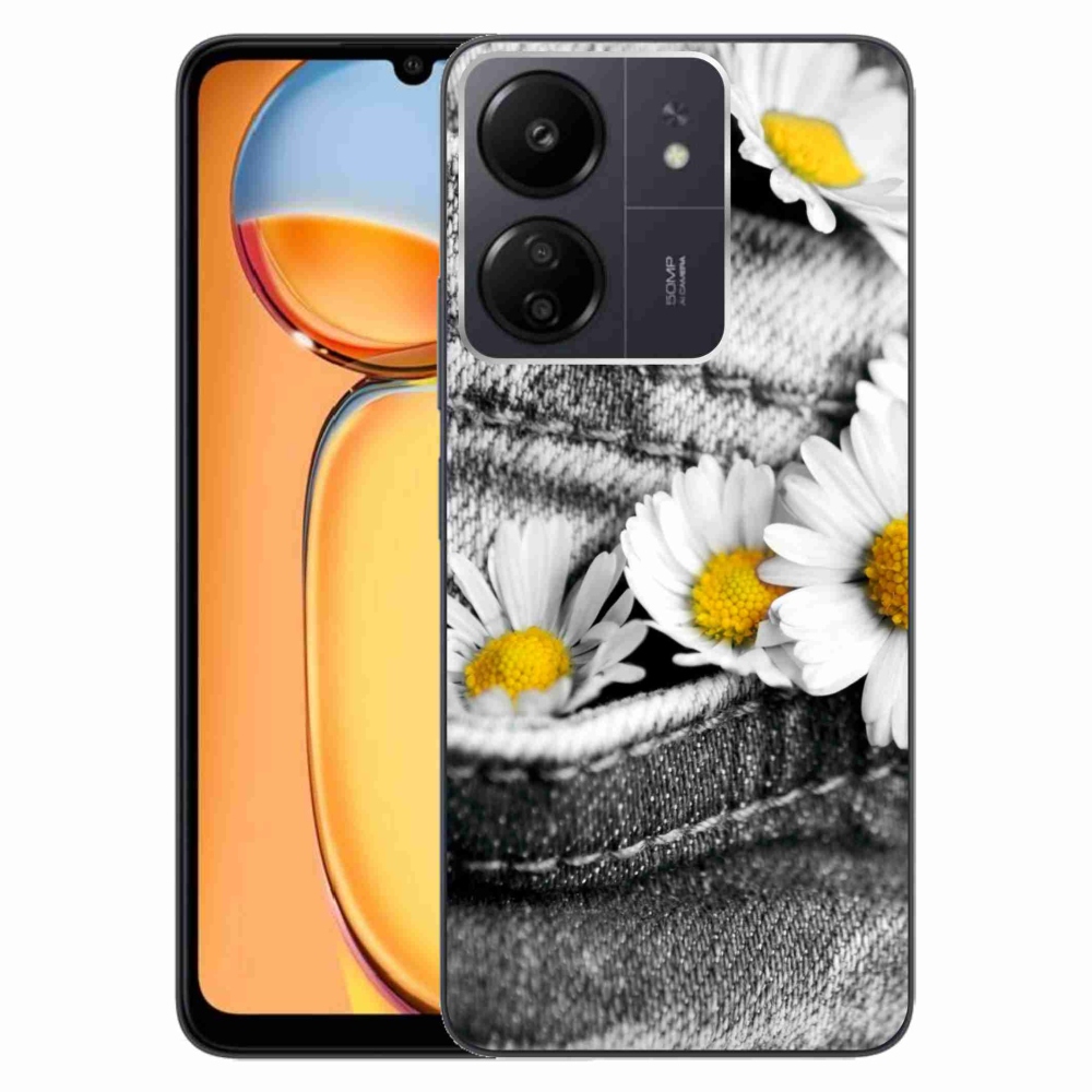 Gél tok mmCase a Xiaomi Poco C65/Redmi 13C készülékhez - Százszorszép színű