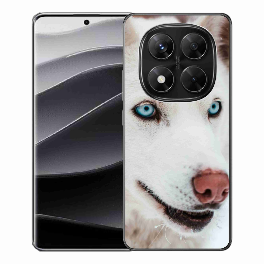 Gél borítás mmCase a Xiaomi Redmi Note 14 Pro 5G/Poco X7 5G számára - kutyaszemmel nézve