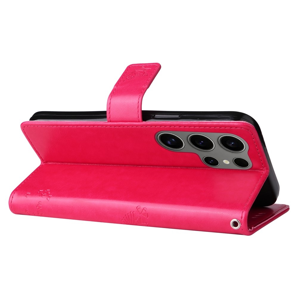 Fák könyve tok Samsung Galaxy S25 Ultra - rózsaszínű