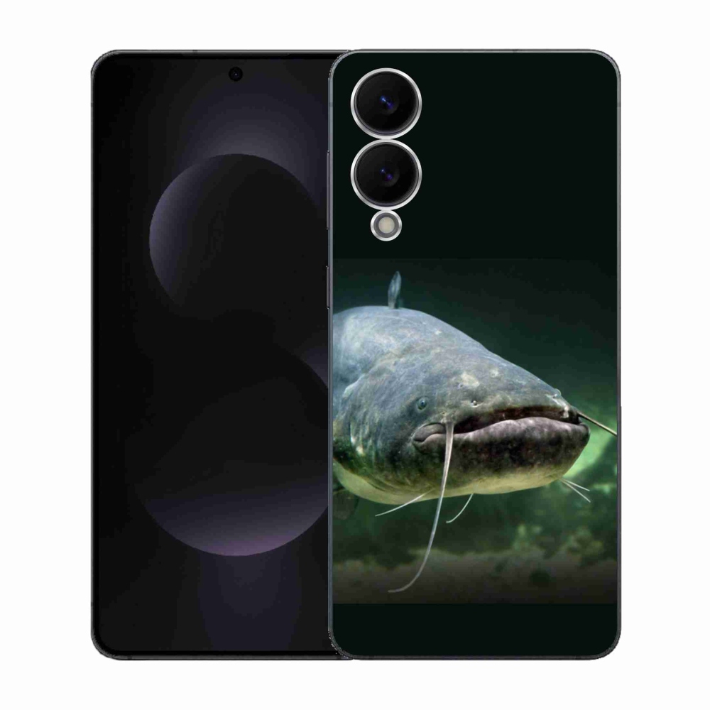 Zselés borítás mmCase Samsung Galaxy S25 Edge készülékhez - harcsa