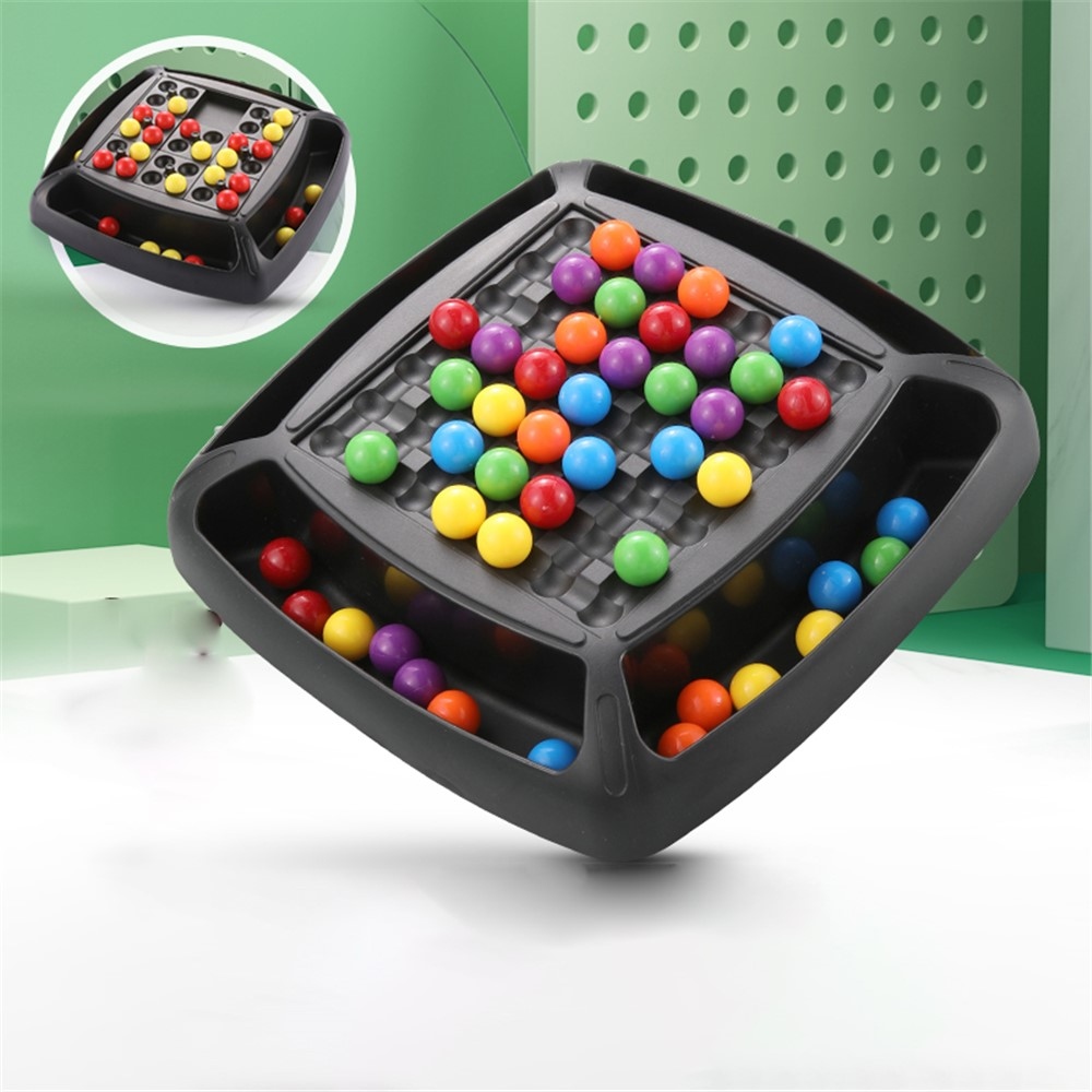 Motoros játék színes golyókkal a gyermekek koncentrációjának fejlesztésére