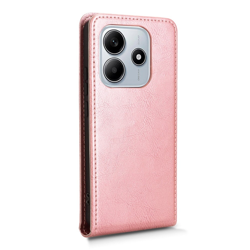 Vert flip tok Xiaomi Redmi Note 14 5G - rózsaarany színben