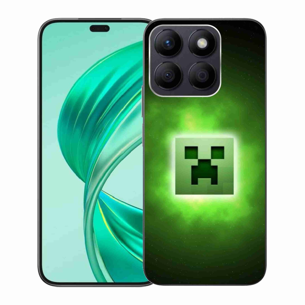 Zselés borítás mmCase a Honor X8b készülékhez - minecraft