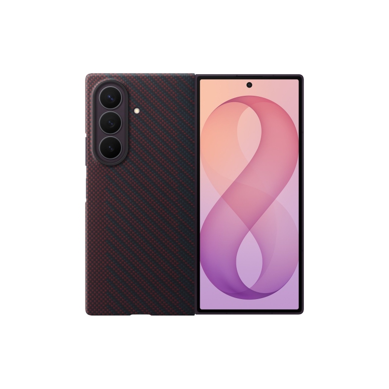 EF-KF976SRE Samsung Carbon mágneses tok a Galaxy Z Fold 8-hoz, Ultra Violet színben