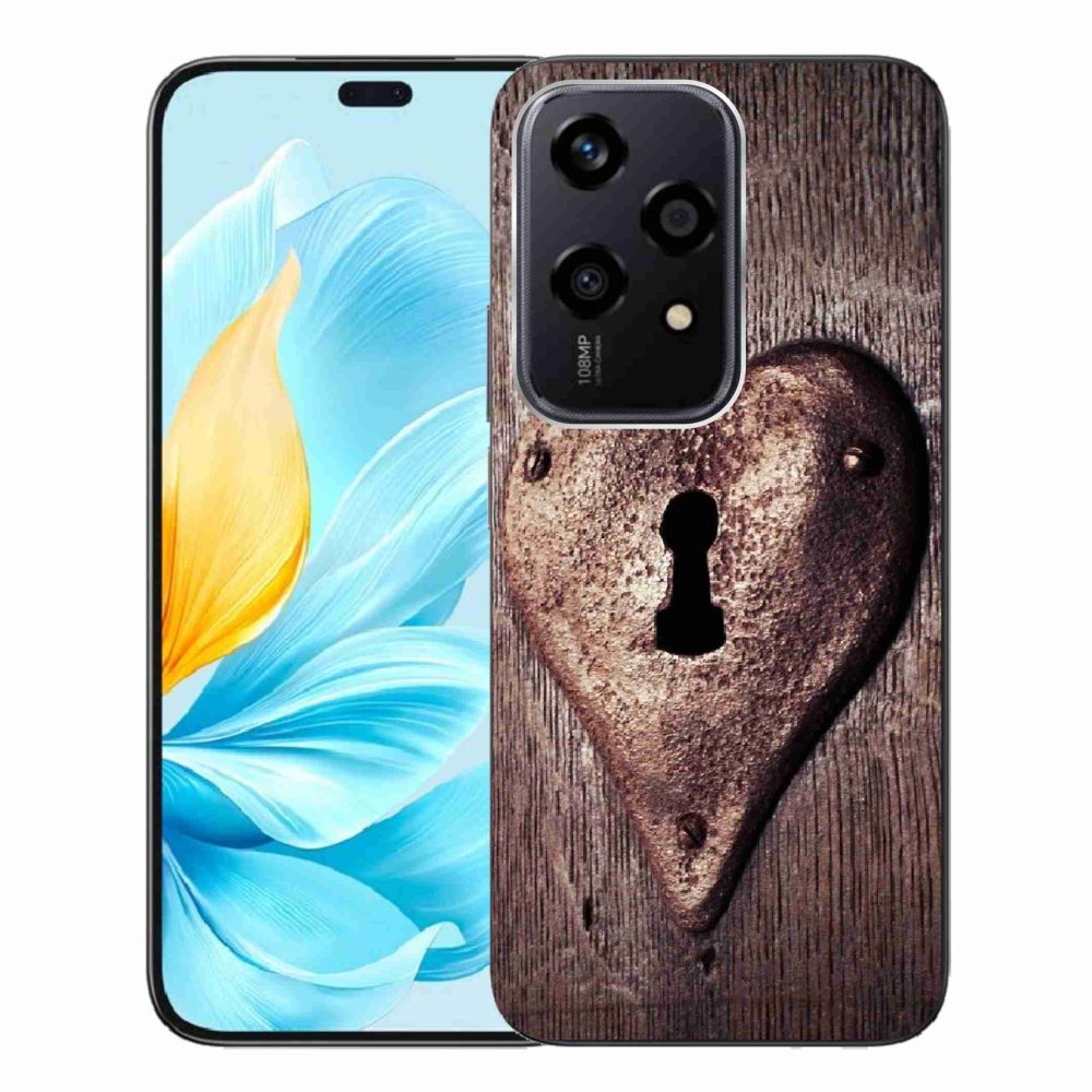 Zselés borítás mmCase a Honor 200 Lite 5G készülékhez - szív alakú zár