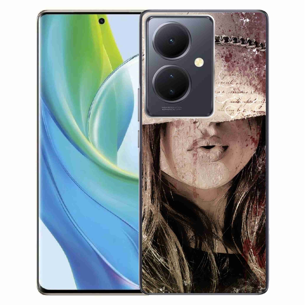 Gél borítás mmCase a Vivo V29 Lite 5G-n - lány