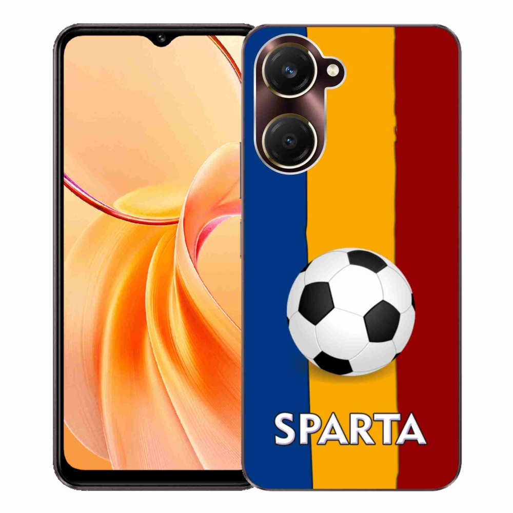 Gél borítás mmCase a Vivo Y28s 5G készülékhez - futball 1