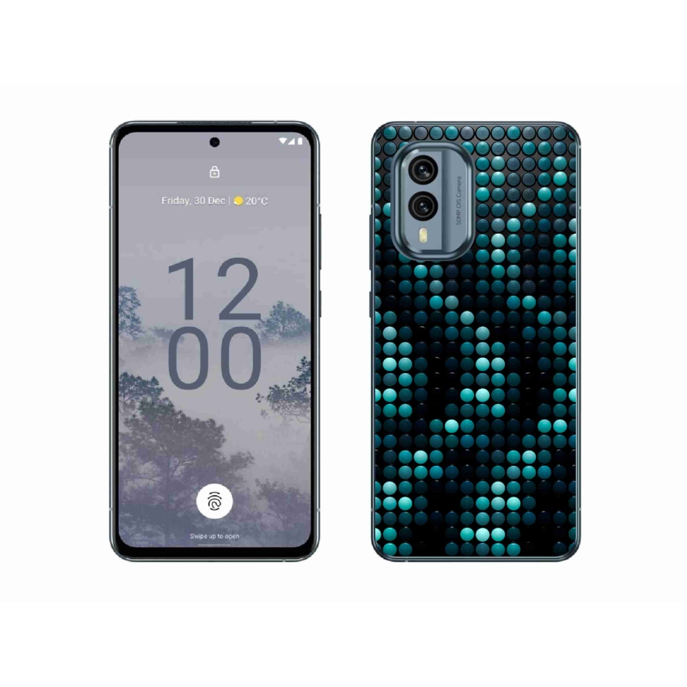 Zselés borítás mmCase a Nokia X30 5G készülékhez - absztrakt motívum 15