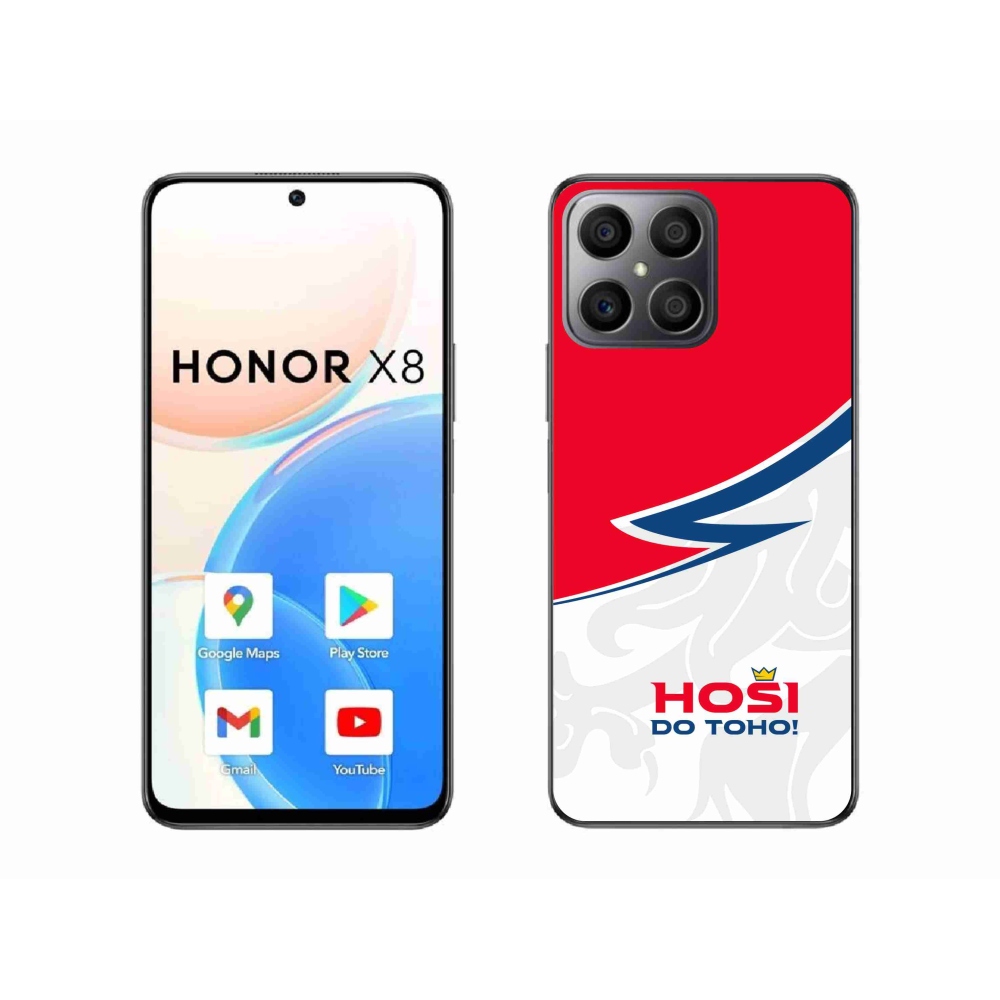 Zselés borítás mmCase a Honor X8 4G-hez - fiúk, gyerünk!