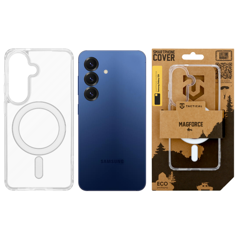 Taktikai MagForce borító Samsung Galaxy S26 átlátszóhoz