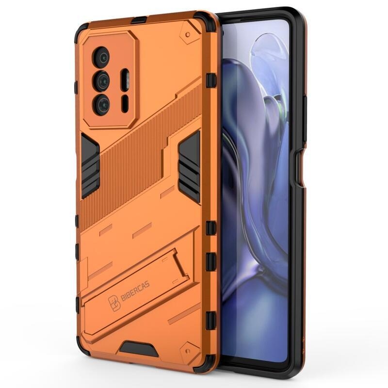 Armory tartós hibrid borítás Xiaomi 11T/11T Pro készülékhez - narancssárga