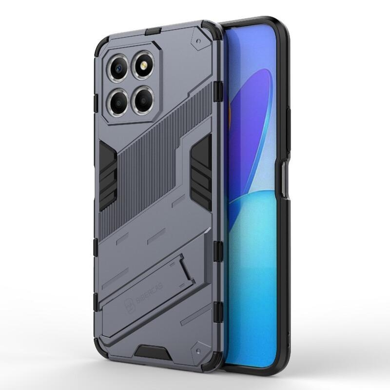 Armor tartós hibrid borító csuklós állvánnyal a Honor X8 5G/Honor 70 Lite 5G készülékhez - sötétkék