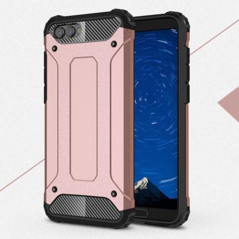 Armory hibrid tartós tok Honor View 10 készülékhez - rózsaarany
