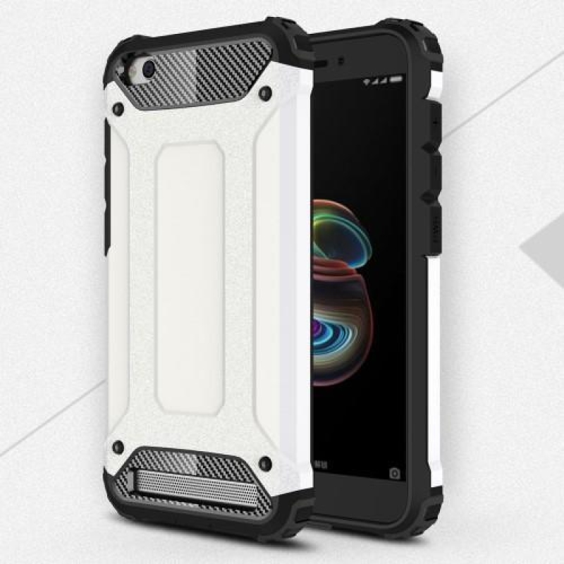Armor hibrid tartós tok a Xiaomi Redmi 5A számára - fehér