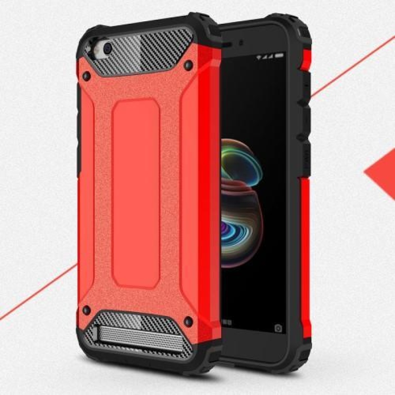 Armor hibrid tartós tok a Xiaomi Redmi 5A számára - piros