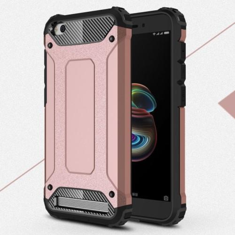 Armor hibrid tartós tok Xiaomi Redmi 5A - rózsaarany