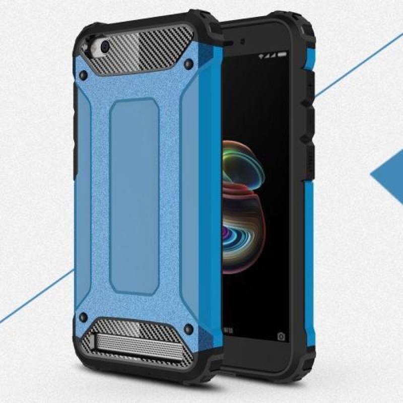 Armor hibrid tartós tok a Xiaomi Redmi 5A számára - világoskék színben