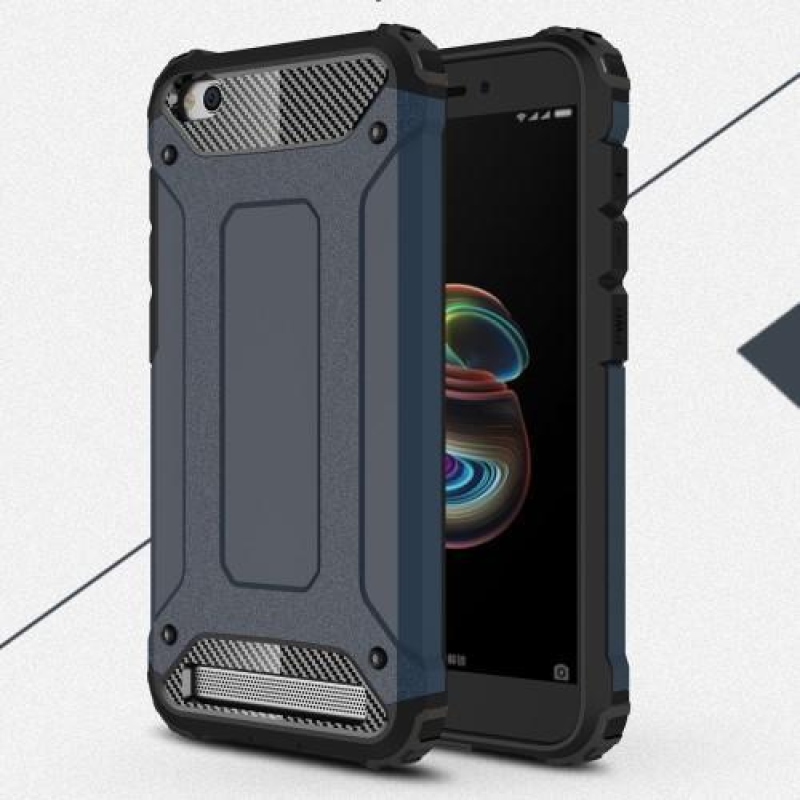 Armor hibrid tartós tok a Xiaomi Redmi 5A számára - sötétkék