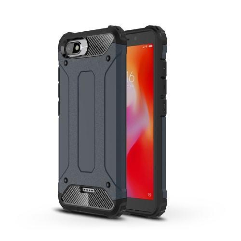 Armor hibrid tartós tok a Xiaomi Redmi 6A számára - sötétkék