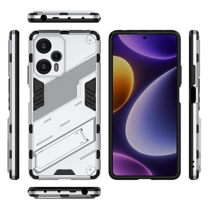 Armory tartós hibrid borítás Xiaomi Poco F5 készülékhez - fehér