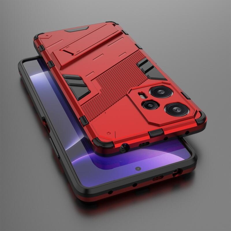 Armory tartós hibrid borítás Xiaomi Poco F5 készülékhez - piros