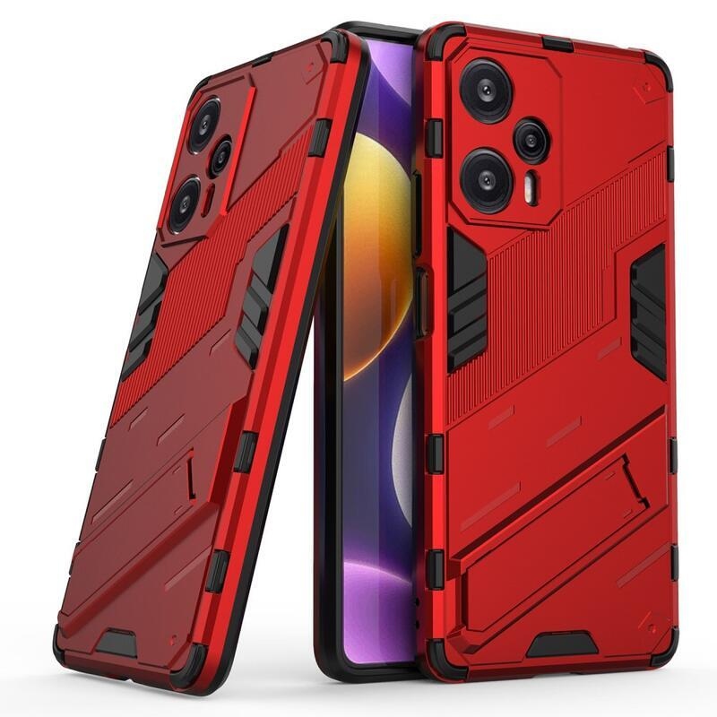 Armory tartós hibrid borítás Xiaomi Poco F5 készülékhez - piros