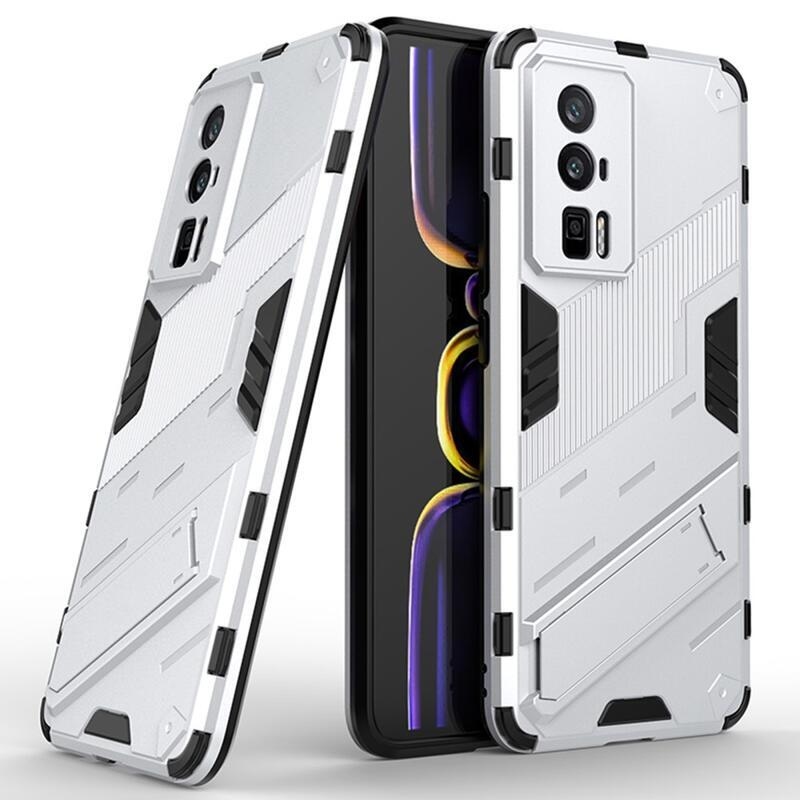 Armory tartós hibrid borítás Xiaomi Poco F5 Pro készülékhez - fehér